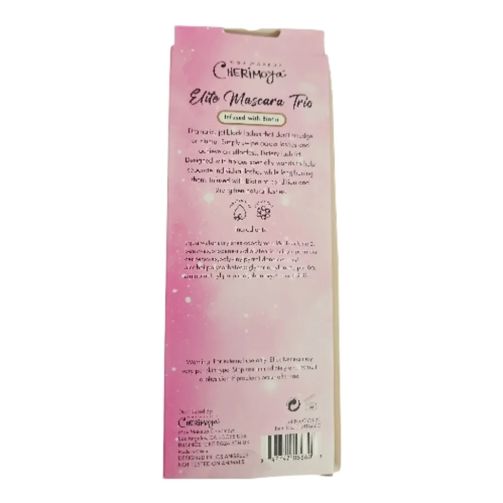 Max Makeup Cherimoya‎ Elite Mascara Trio New